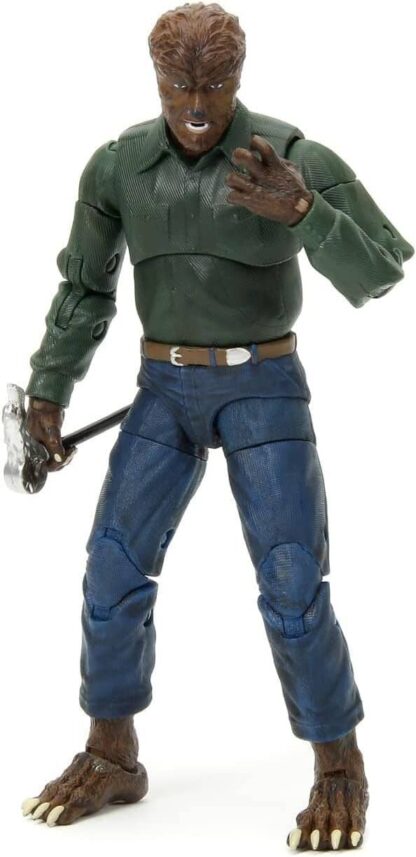 UNIVERSAL MONSTERS THE WOLFMAN 6" INCH SCALE ACTION FIGURE - JADA - Image 5