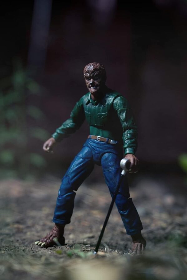 UNIVERSAL MONSTERS THE WOLFMAN 6" INCH SCALE ACTION FIGURE - JADA - Image 8