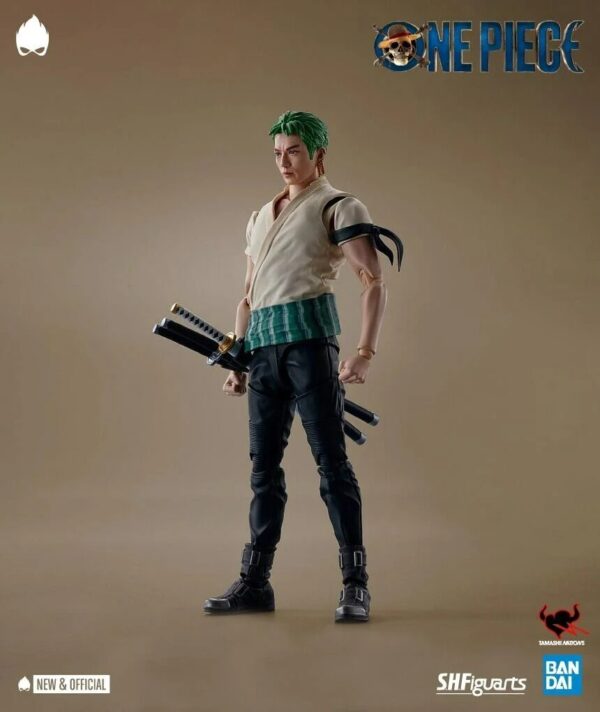 Bandai Tamashii Nations - One Piece (Netflix) S.H. Figuarts Action Figure 1/12 S - Image 3