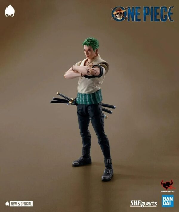 Bandai Tamashii Nations - One Piece (Netflix) S.H. Figuarts Action Figure 1/12 S - Image 4