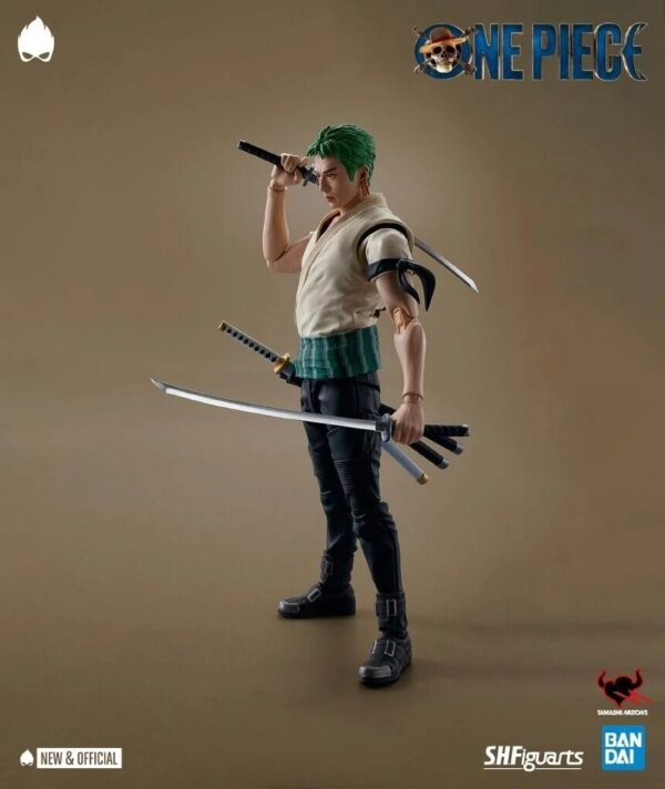 Bandai Tamashii Nations - One Piece (Netflix) S.H. Figuarts Action Figure 1/12 S - Image 5