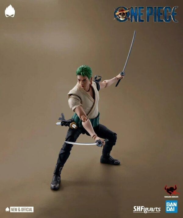Bandai Tamashii Nations - One Piece (Netflix) S.H. Figuarts Action Figure 1/12 S - Image 6