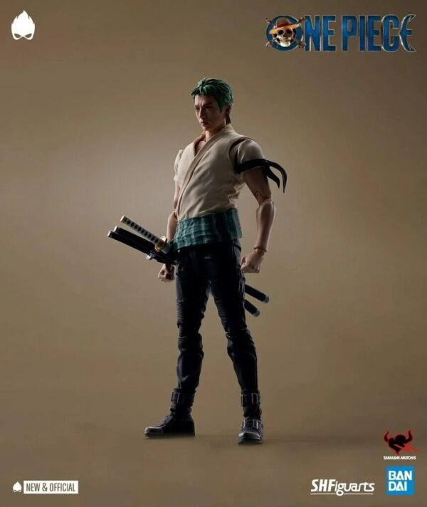 Bandai Tamashii Nations - One Piece (Netflix) S.H. Figuarts Action Figure 1/12 S - Image 9