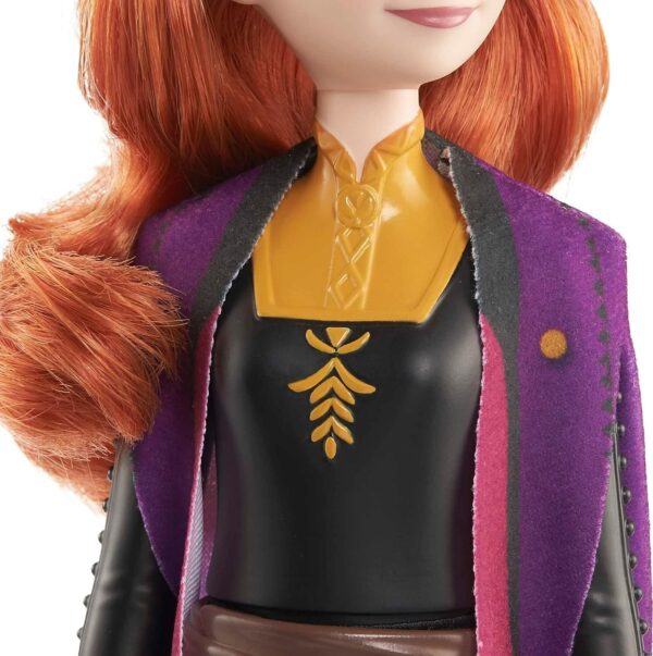 Disney Princess Dolls, Anna Posable Fashion Doll with Accessories - Image 5