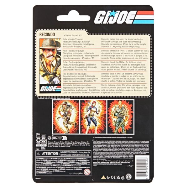 G.I. Joe Classified Series Retro Cardback Recondo - Image 12