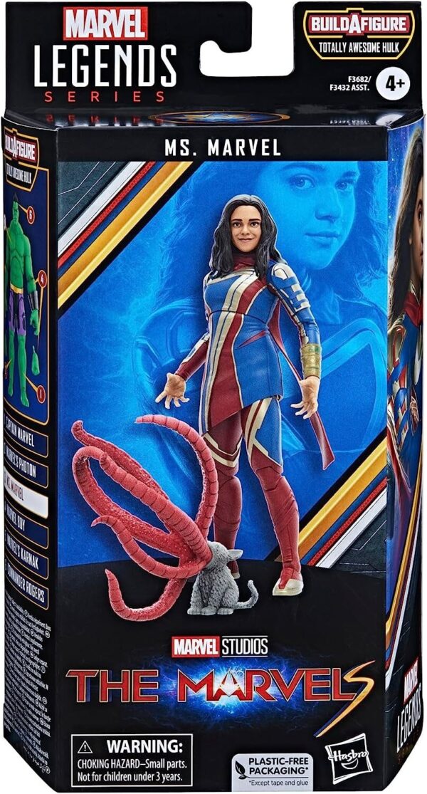 Hasbro Marvel Legends Series Ms. Marvel, The Marvels 6-Inch Action Figures - Image 3