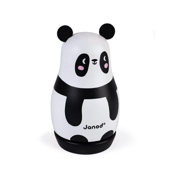 Janod - Panda Wooden Music Box - Children's Room Decoration - Suitable for child - Image 3