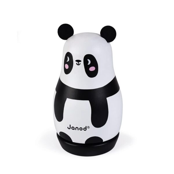 Janod - Panda Wooden Music Box - Children's Room Decoration - Suitable for child - Image 5