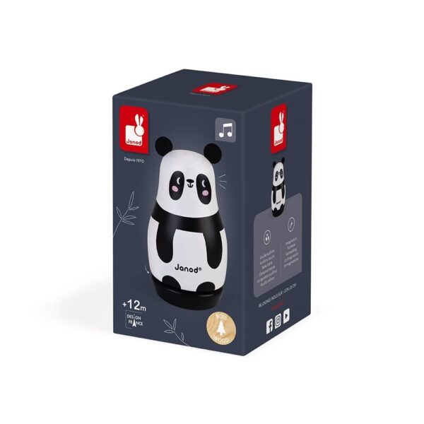Janod - Panda Wooden Music Box - Children's Room Decoration - Suitable for child - Image 7