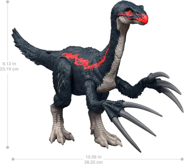 Jurassic World Chaos Theory Slash 'N Roar Therizinosaurus Dinosaur - Image 3