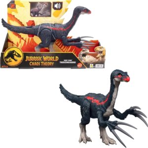 Jurassic World Chaos Theory Slash 'N Roar Therizinosaurus Dinosaur