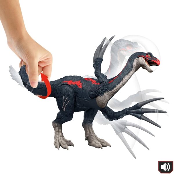Jurassic World Chaos Theory Slash 'N Roar Therizinosaurus Dinosaur - Image 7