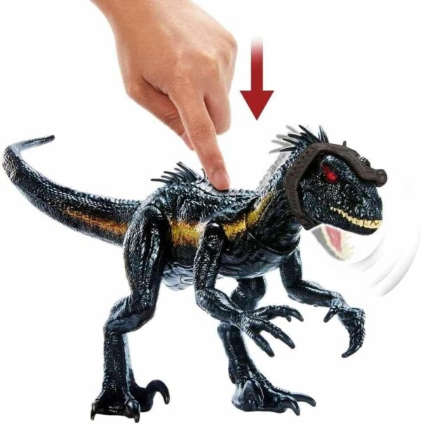 Jurassic World Track 'N Attack Indoraptor Dinosaur Figure - Image 4