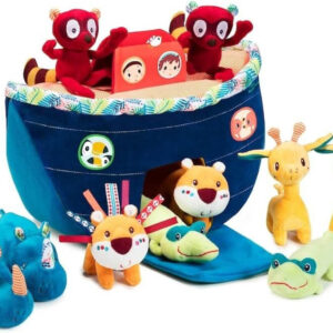 LILLIPUTIENS - My First Noah's Ark - Educational Activity Toy with Plush Animals