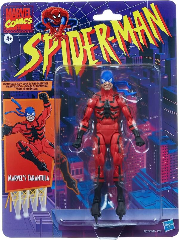 Marvel Hasbro Legends Series Tarantula, Spider-Man Legends Collectible 6 Inch - Image 3