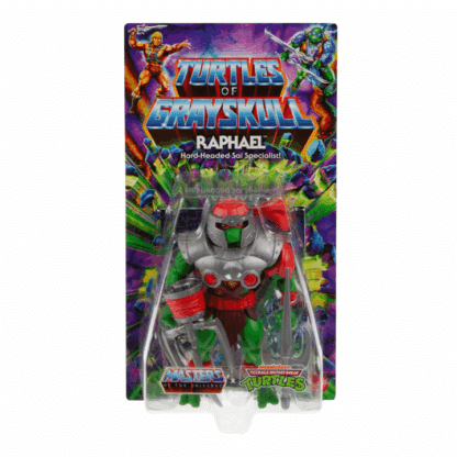 Masters Of The Universe Origins Turtles Of Grayskull Raphael Action Figure Toy - Image 3