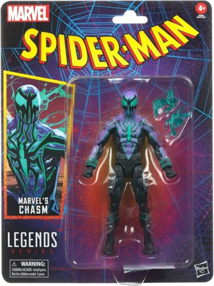 Spider-Man Retro Marvel Legends Chasm 6-Inch Action Figure - Image 3