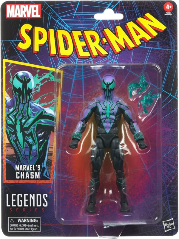 Spider-Man Retro Marvel Legends Chasm 6-Inch Action Figure - Image 3