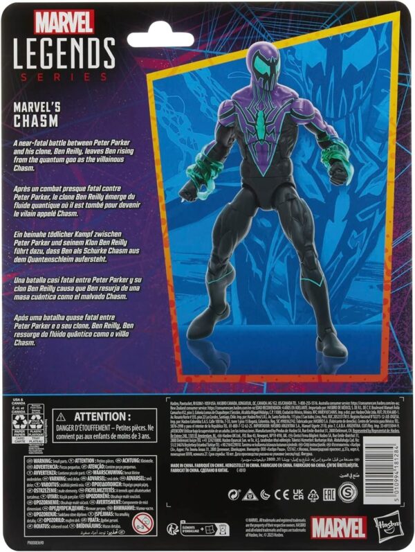 Spider-Man Retro Marvel Legends Chasm 6-Inch Action Figure - Image 4
