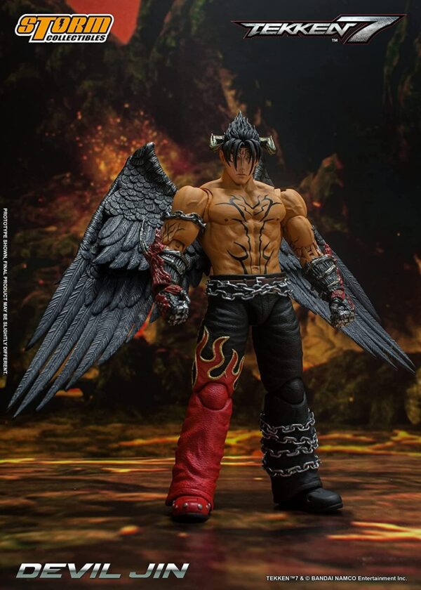 Storm Collectibles - Tekken 7 - Devil Jin, 1/12 Action Figure