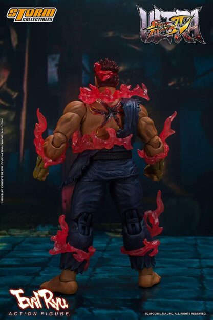 Storm Collectibles Ultimate Street Fighter IV Evil Ryu 1/12 Scale Action Figure - Image 4