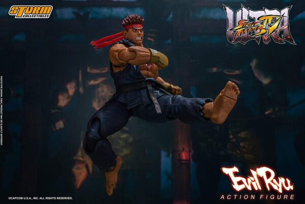 Storm Collectibles Ultimate Street Fighter IV Evil Ryu 1/12 Scale Action Figure - Image 8