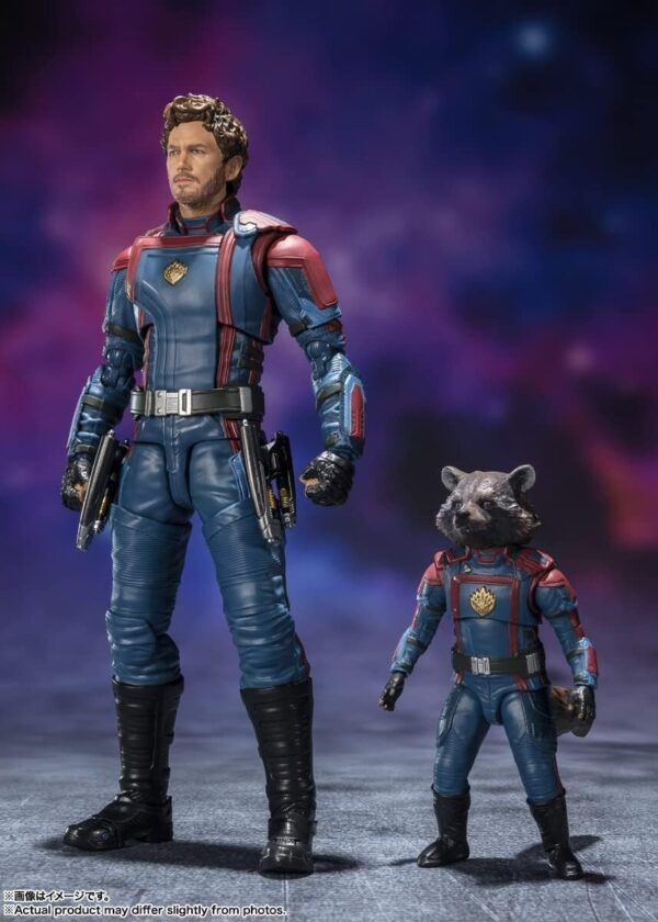 TAMASHII NATIONS - Guardians of The Galaxy: Vol. 3 - Star Lord & Rocket Raccoon - Image 3