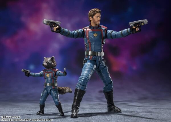 TAMASHII NATIONS - Guardians of The Galaxy: Vol. 3 - Star Lord & Rocket Raccoon - Image 5
