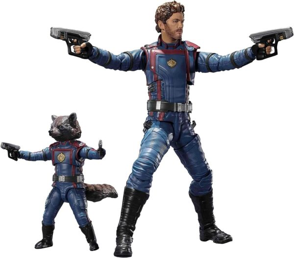 TAMASHII NATIONS - Guardians of The Galaxy: Vol. 3 - Star Lord & Rocket Raccoon