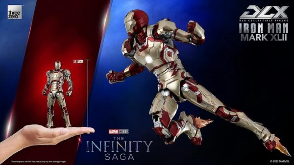 ThreeZero -Marvel Infinity Saga -Iron Man Mark 42 Deluxe 1/12 Scale - Image 3