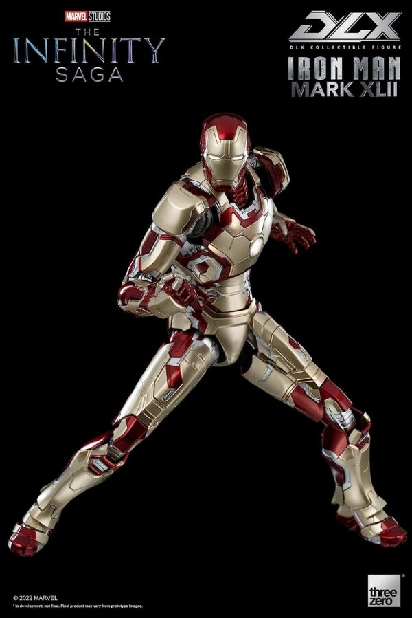ThreeZero -Marvel Infinity Saga -Iron Man Mark 42 Deluxe 1/12 Scale - Image 4