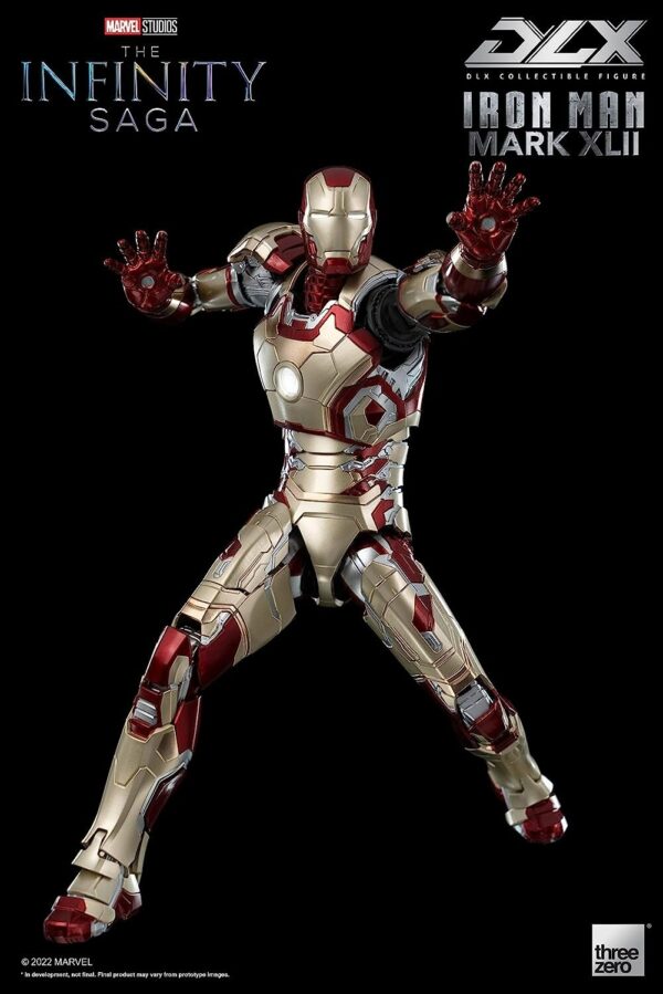 ThreeZero -Marvel Infinity Saga -Iron Man Mark 42 Deluxe 1/12 Scale - Image 5