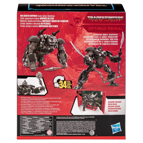 Transformers Studio Series Leader Transformers: ROB 106 Optimus Primal - Image 6