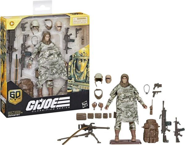 G.I. Joe Classified Series 60th Anniversary Action Soldier - Infantry - Image 15