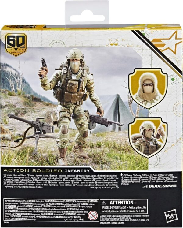 G.I. Joe Classified Series 60th Anniversary Action Soldier - Infantry - Image 16
