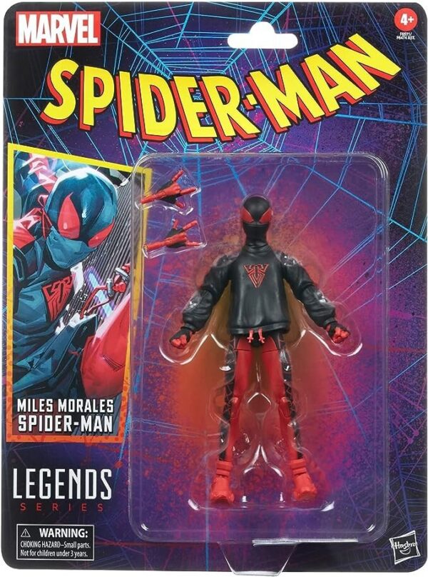 Hasbro Marvel Legends Series Miles Morales Spider-Man Action Figure 6inch - Image 7