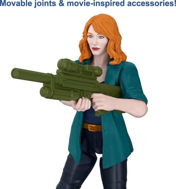 Jurassic World Camp Cretaceous Claire and Dilophosaurus Action Fig Set - Image 5