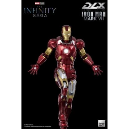 MARVEL STUDIOS: THE INFINITY SAGA IRON MAN MARK 7 DLX ACTION FIGURE - THREEZERO - Image 13
