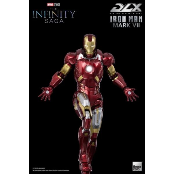MARVEL STUDIOS: THE INFINITY SAGA IRON MAN MARK 7 DLX ACTION FIGURE - THREEZERO - Image 13