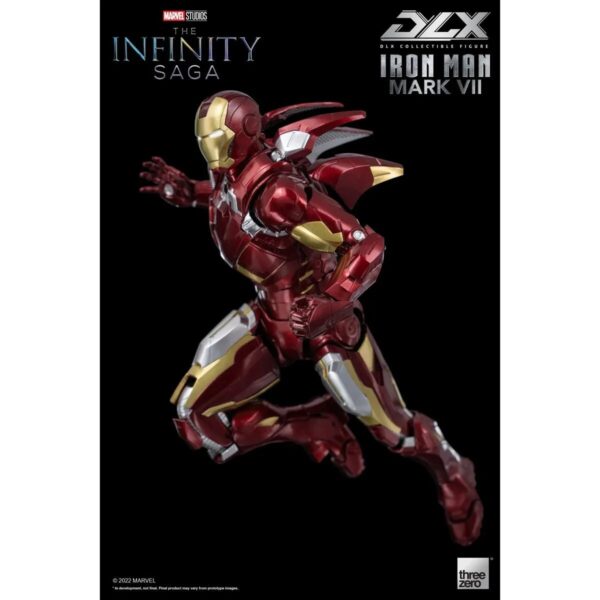 MARVEL STUDIOS: THE INFINITY SAGA IRON MAN MARK 7 DLX ACTION FIGURE - THREEZERO - Image 10