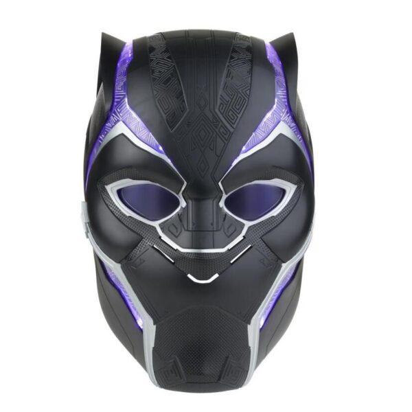 Marvel Legends Series Black Panther Premium Electronic Role Play Helmet - Image 3