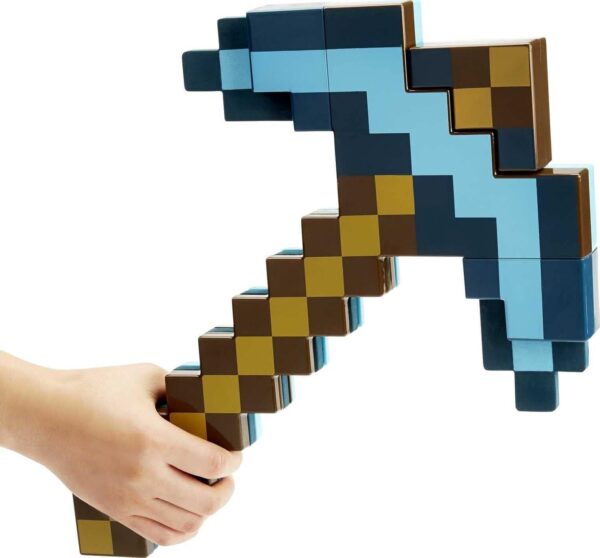 Mattel Minecraft Toys, Sword and Pickaxe, Minecraft Game Transforming Kid size R - Image 4