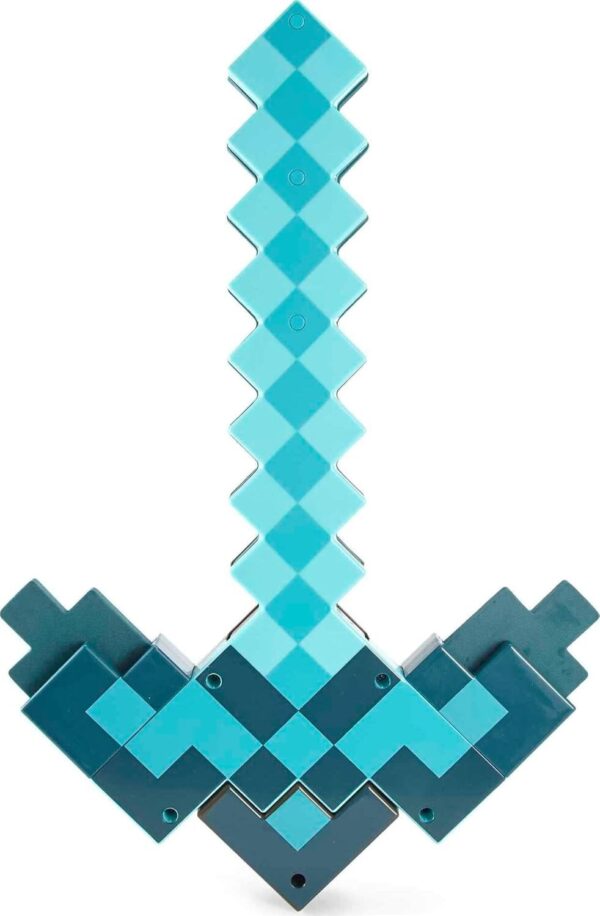 Mattel Minecraft Toys, Sword and Pickaxe, Minecraft Game Transforming Kid size R - Image 7