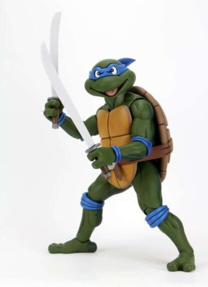 NECA TMNT CARTOON GIANT SIZE LEONARDO ¼ SCALE ACTION FIGURE - Image 13