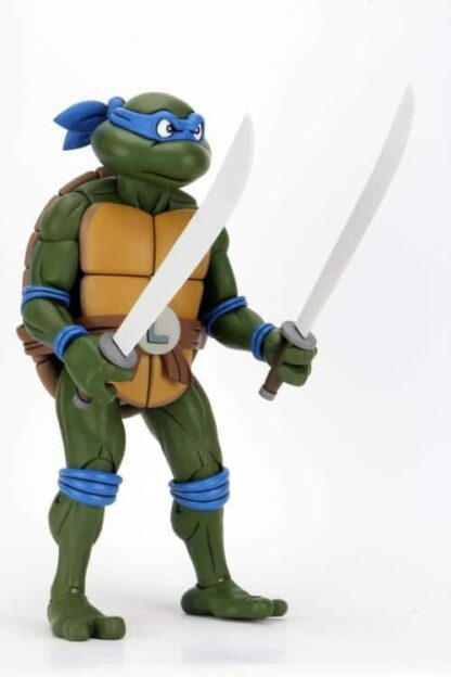 NECA TMNT CARTOON GIANT SIZE LEONARDO ¼ SCALE ACTION FIGURE - Image 14