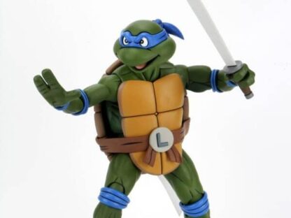 NECA TMNT CARTOON GIANT SIZE LEONARDO ¼ SCALE ACTION FIGURE - Image 3