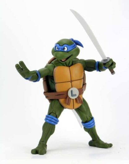 NECA TMNT CARTOON GIANT SIZE LEONARDO ¼ SCALE ACTION FIGURE - Image 5