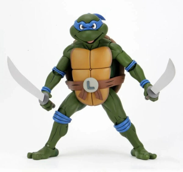 NECA TMNT CARTOON GIANT SIZE LEONARDO ¼ SCALE ACTION FIGURE - Image 6