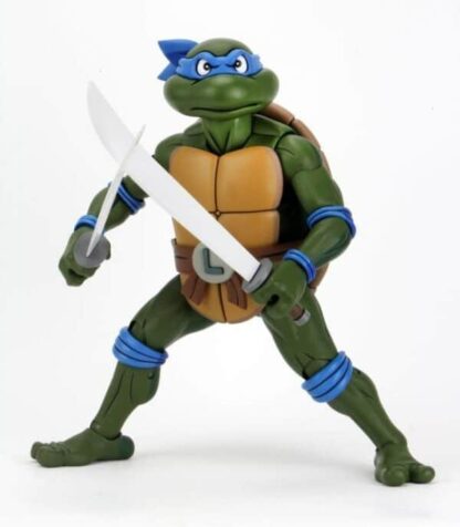 NECA TMNT CARTOON GIANT SIZE LEONARDO ¼ SCALE ACTION FIGURE - Image 9