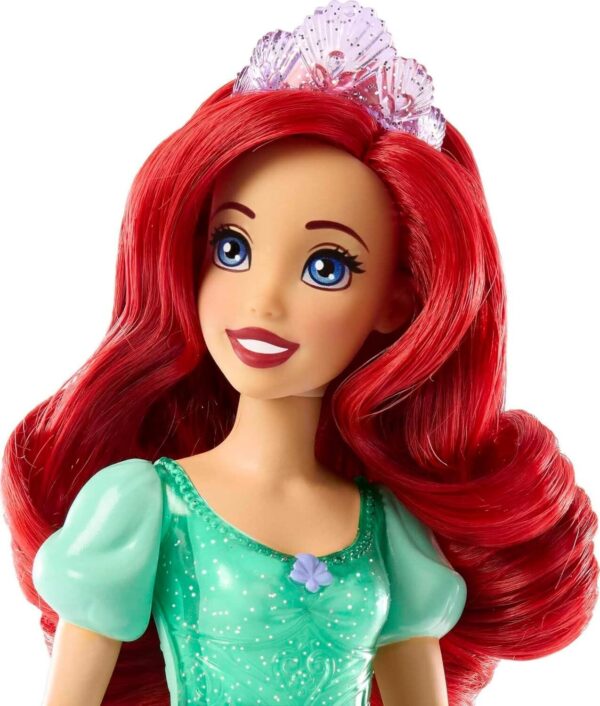 OFFICIAL Disney Princess Doll, Ariel Posable Fashion Doll (Sparkling Clothing) - Image 4